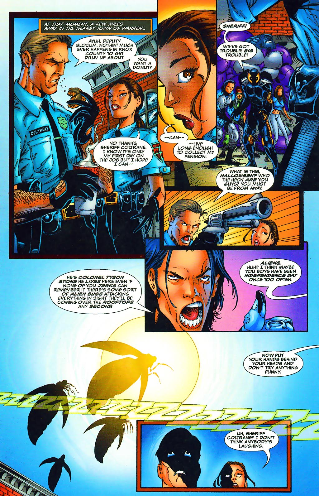 Read online Weapon Zero comic -  Issue #6 - 11