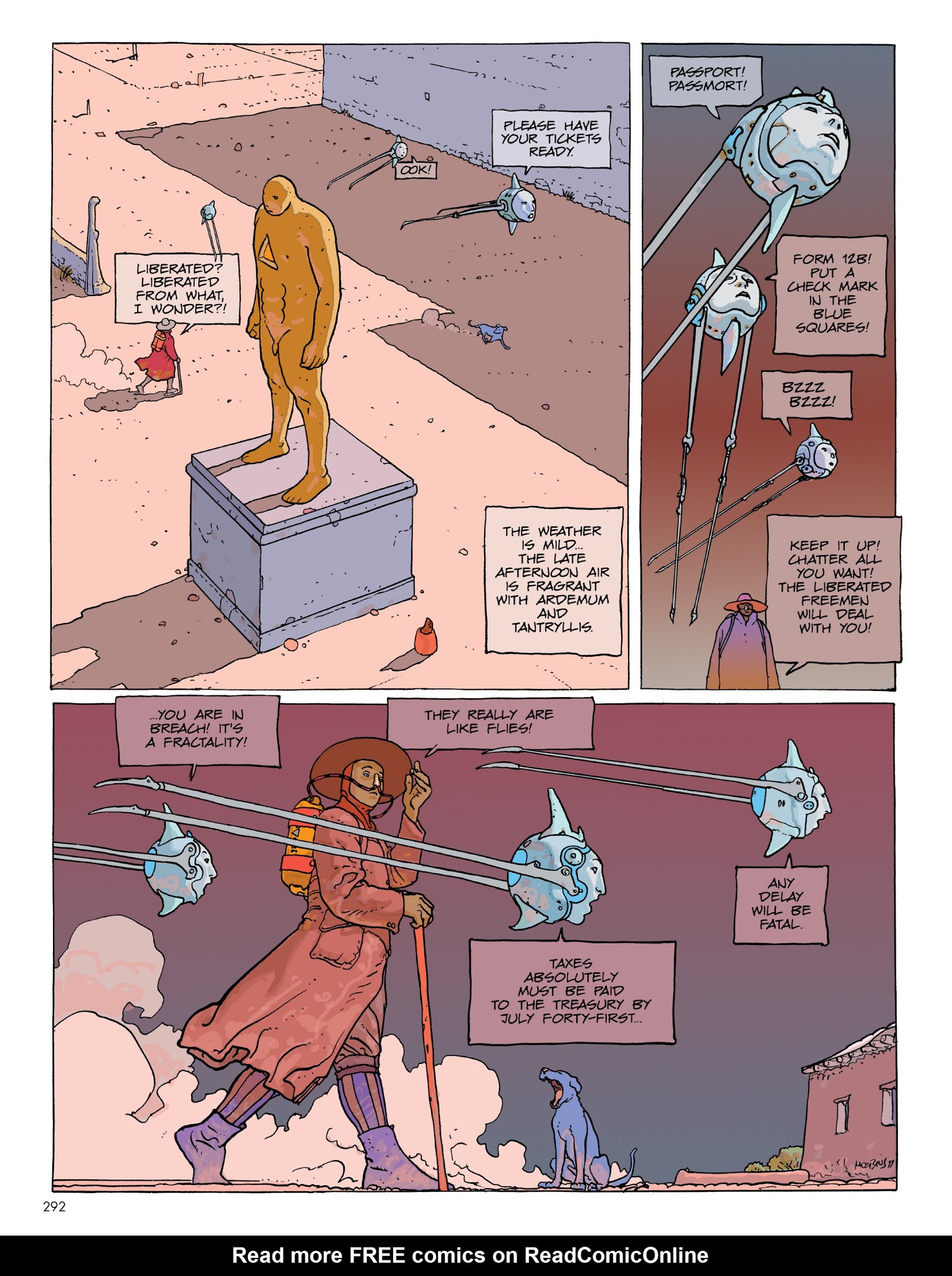 Read online Moebius Library comic -  Issue # TPB - 288