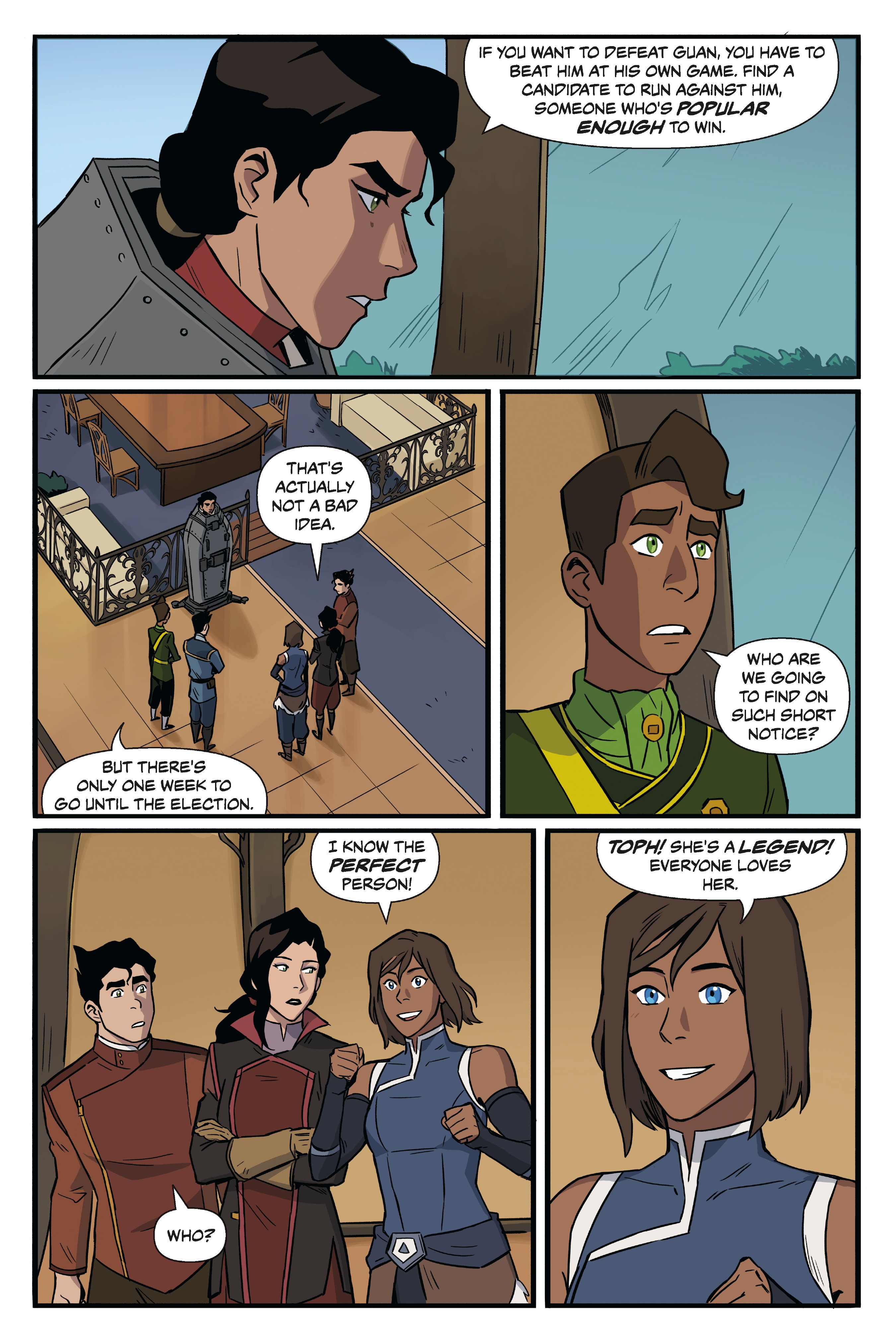 Read online Nickelodeon The Legend of Korra: Ruins of the Empire comic -  Issue # TPB 1 - 73