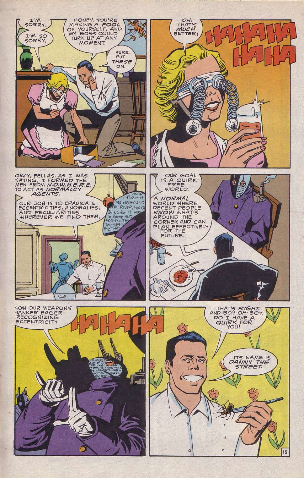 Read online Doom Patrol (1987) comic -  Issue #35 - 16