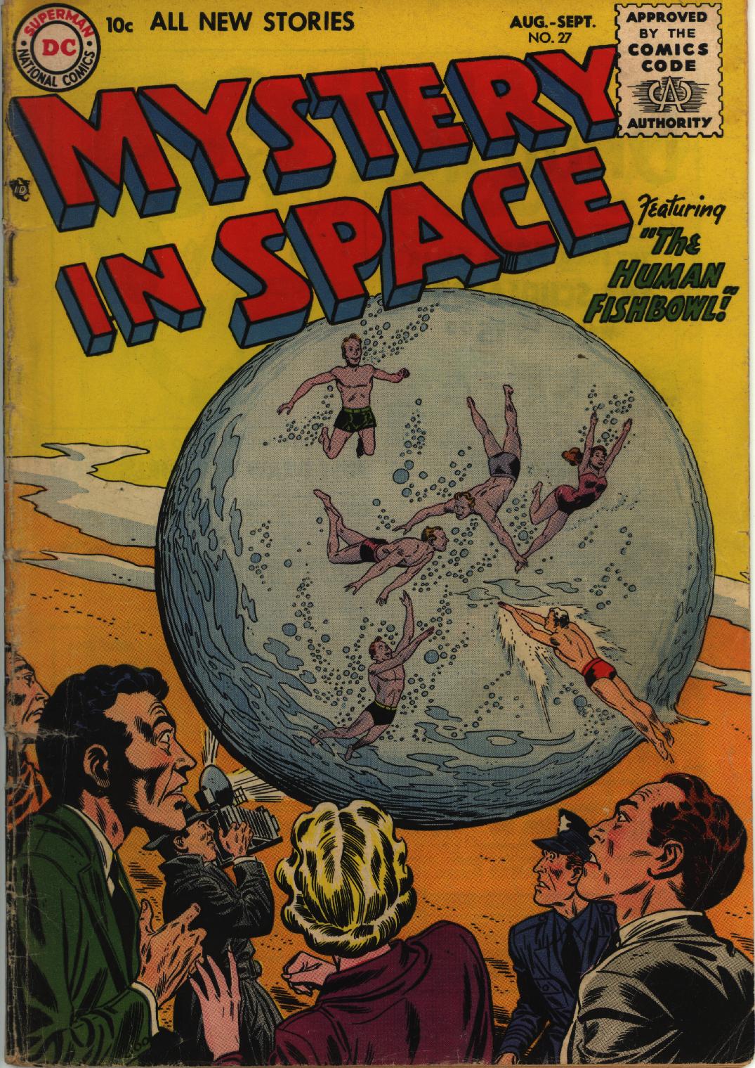 Read online Mystery in Space (1951) comic -  Issue #27 - 1