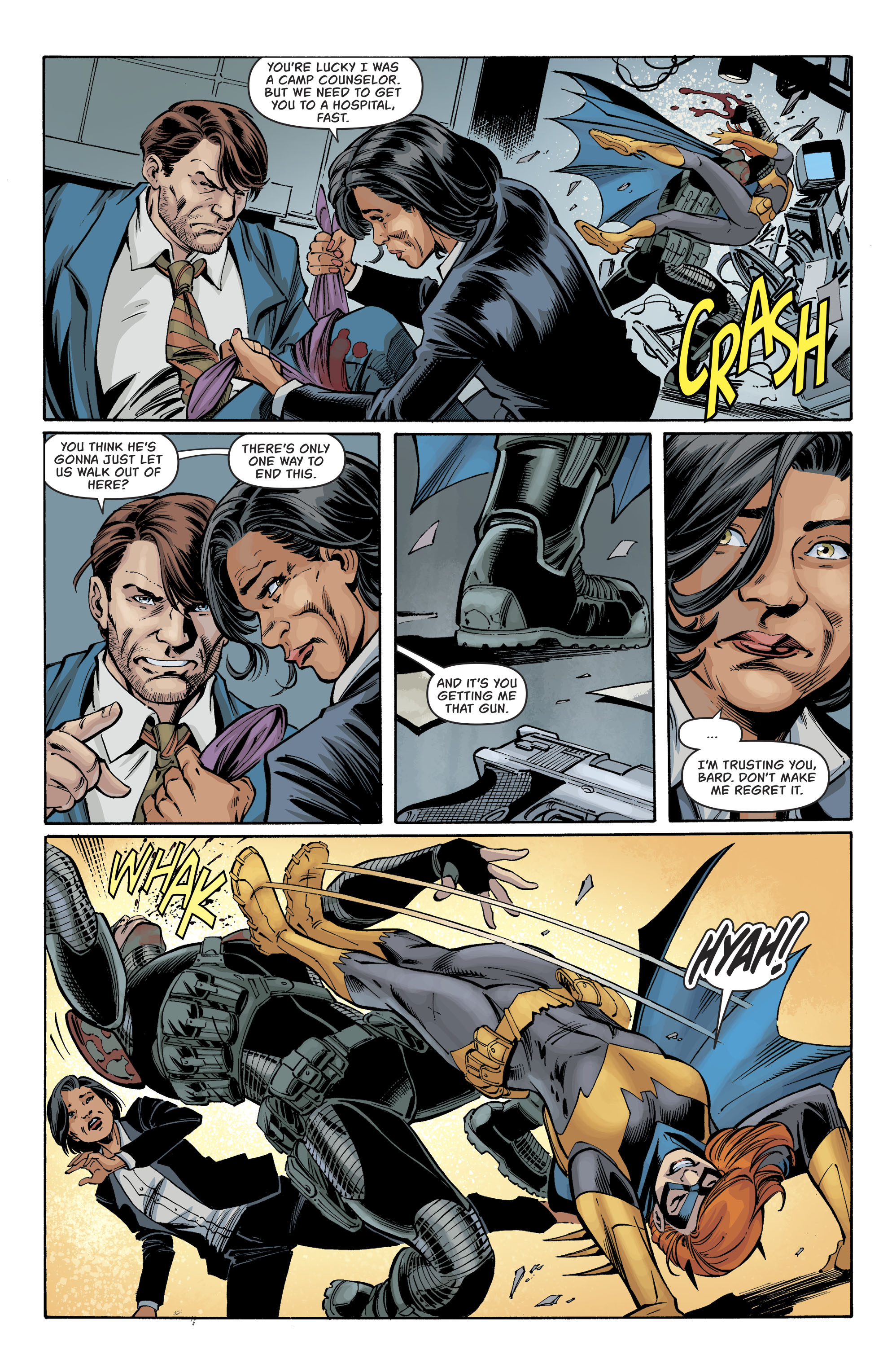 Read online Batgirl (2016) comic -  Issue #32 - 16