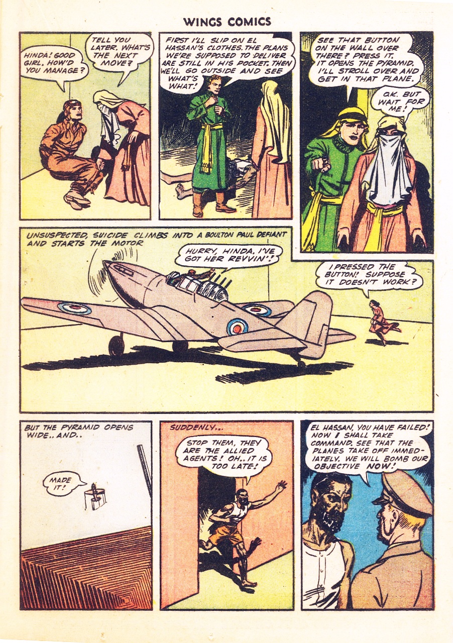 Read online Wings Comics comic -  Issue #34 - 31