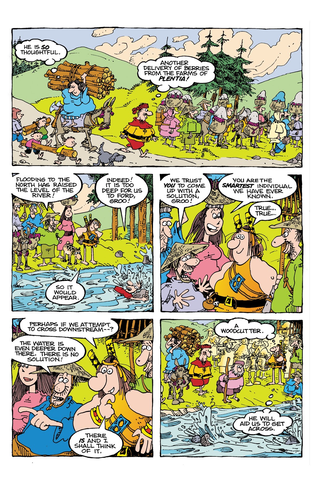 Read online Sergio Aragonés' Groo: The Most Intelligent Man In The World comic -  Issue # TPB - 32