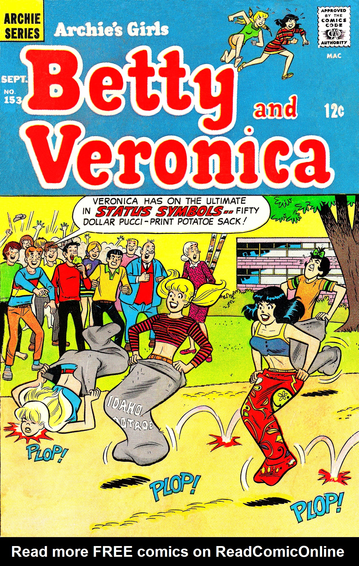 Read online Archie's Girls Betty and Veronica comic -  Issue #153 - 1