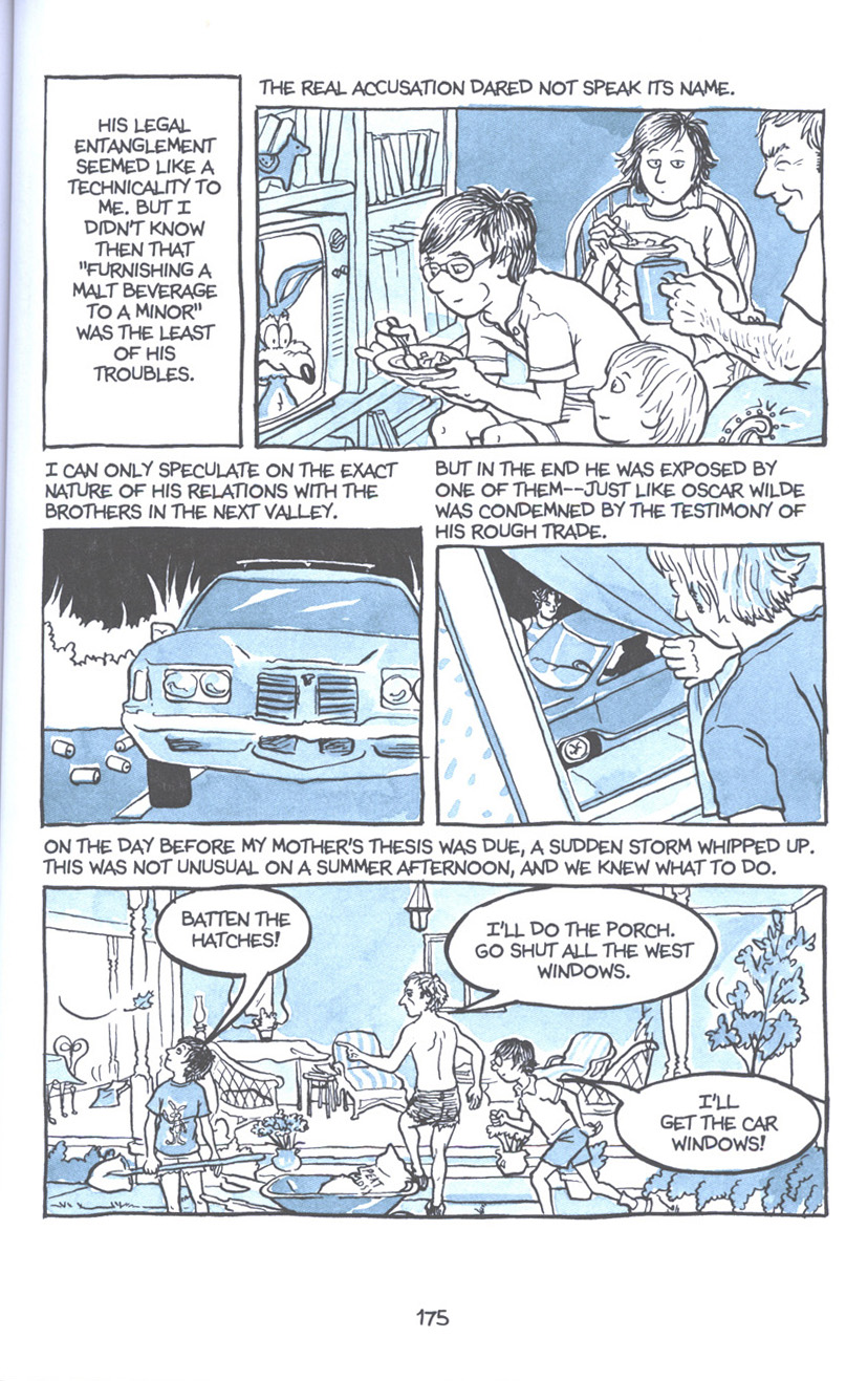 Read online Fun Home: A Family Tragicomic comic -  Issue # TPB - 181