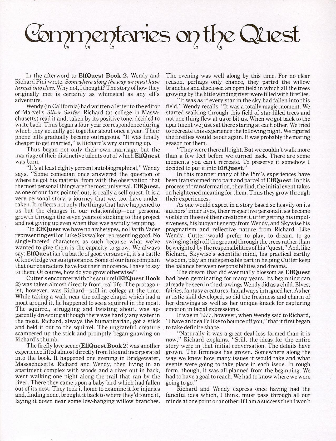 Read online ElfQuest (Starblaze Edition) comic -  Issue # TPB 3 - 5