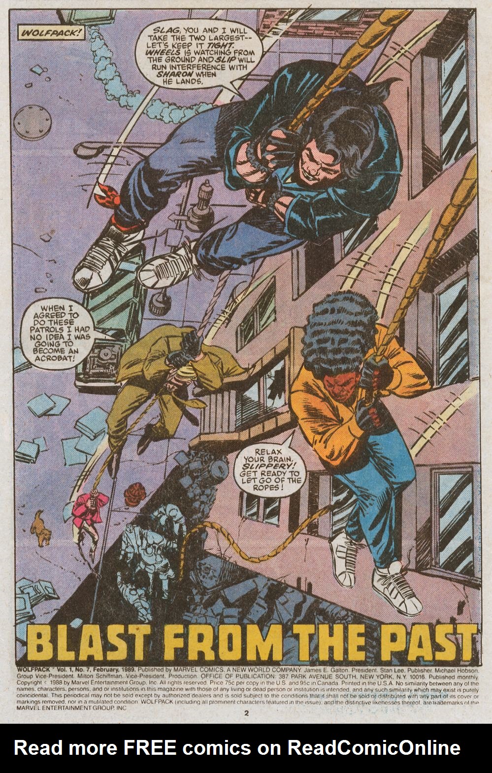 Read online Wolfpack (1988) comic -  Issue #7 - 3