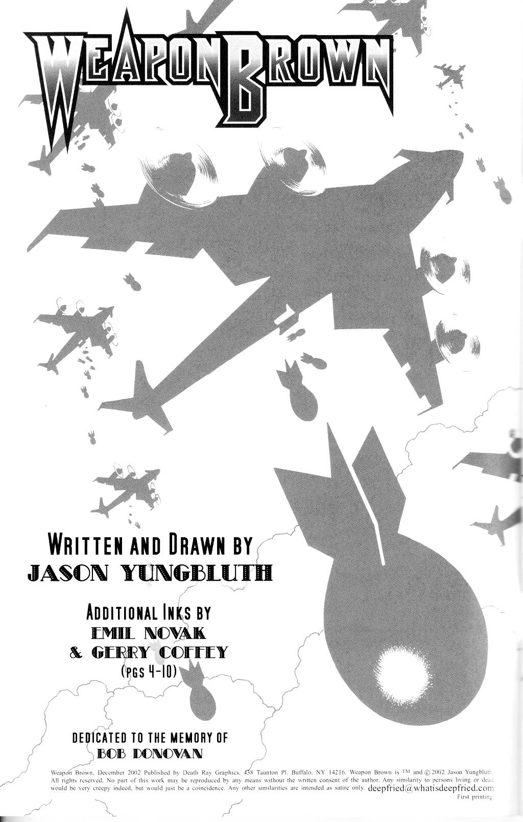 Read online Weapon Brown (2002) comic -  Issue # Full - 2