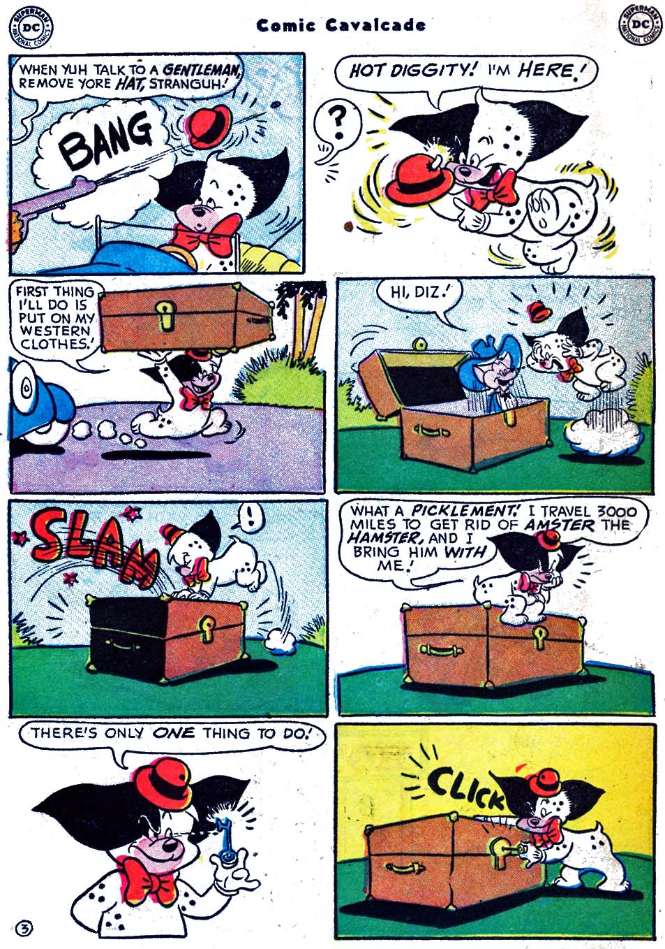 Read online Comic Cavalcade comic -  Issue #53 - 41