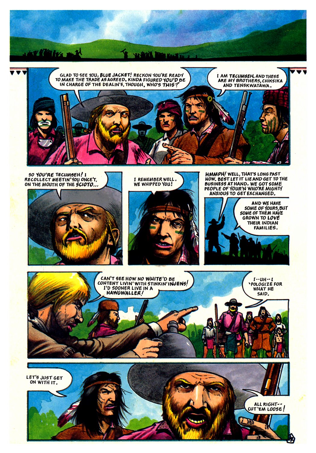 Read online Allen W. Eckert's Tecumseh! comic -  Issue # Full - 23