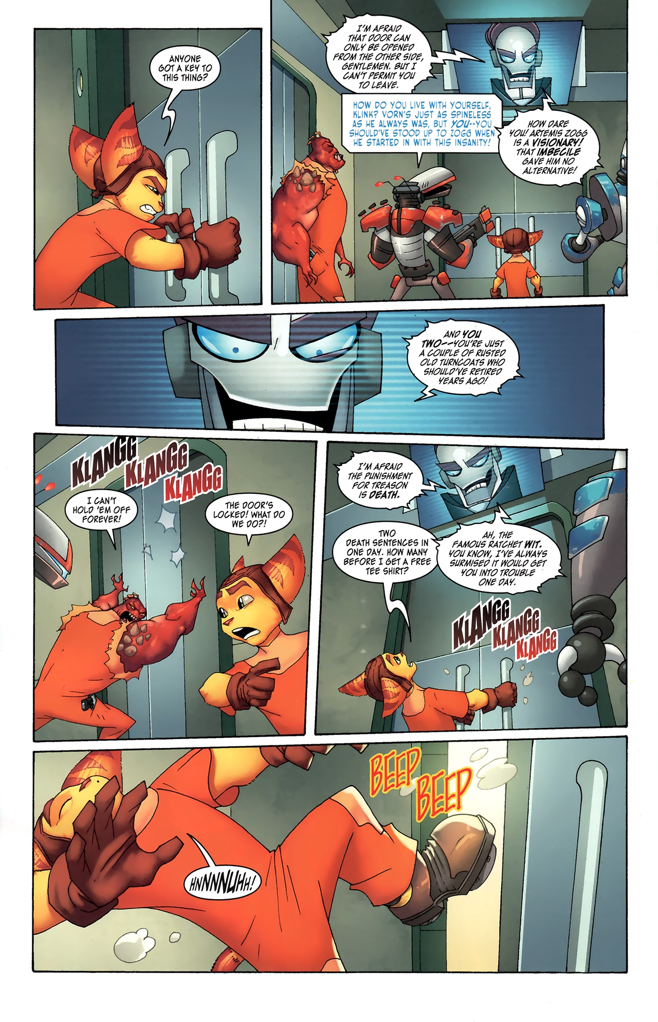 Read online Ratchet & Clank comic -  Issue #2 - 19