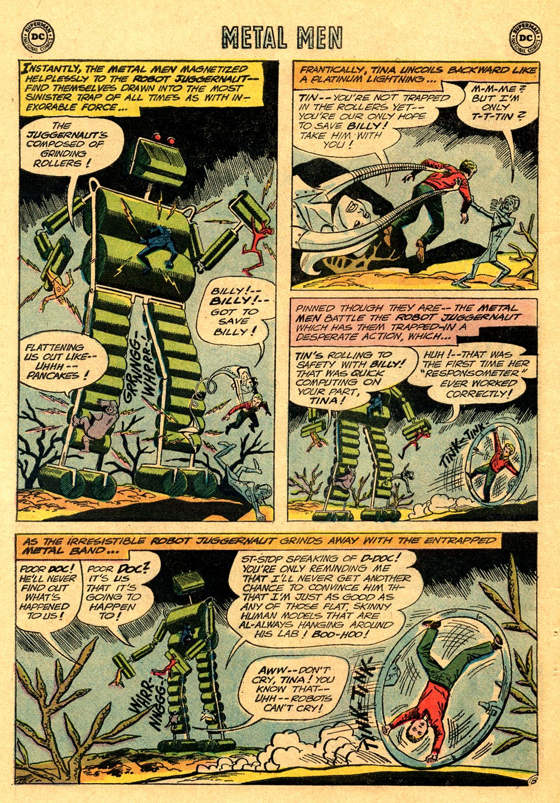 Read online Metal Men (1963) comic -  Issue #9 - 24