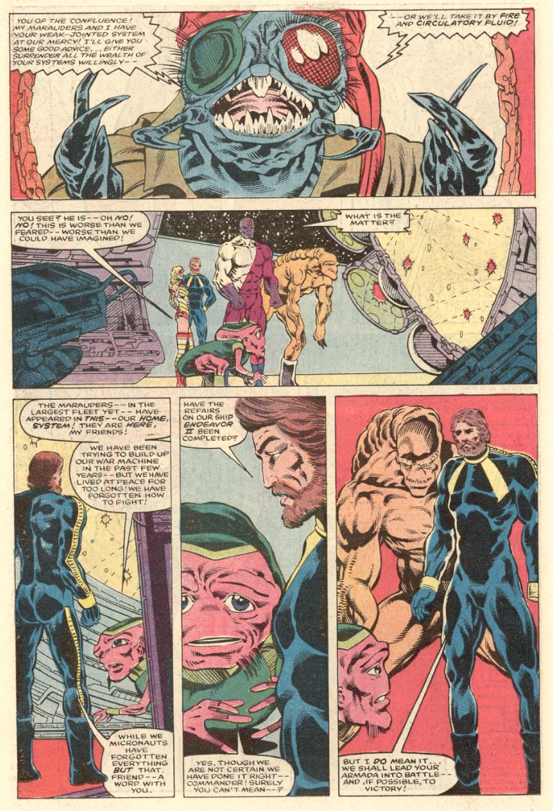 Read online Micronauts: The New Voyages comic -  Issue #6 - 13