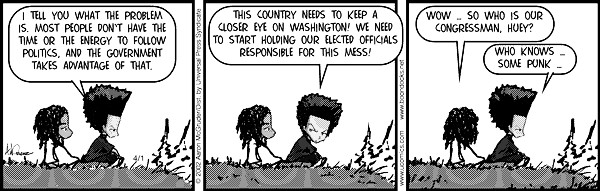 Read online The Boondocks Collection comic -  Issue # Year 2002 - 91
