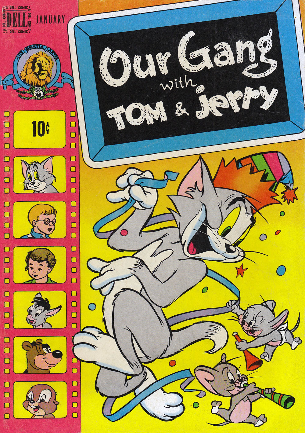 Read online Our Gang with Tom & Jerry comic -  Issue #54 - 1