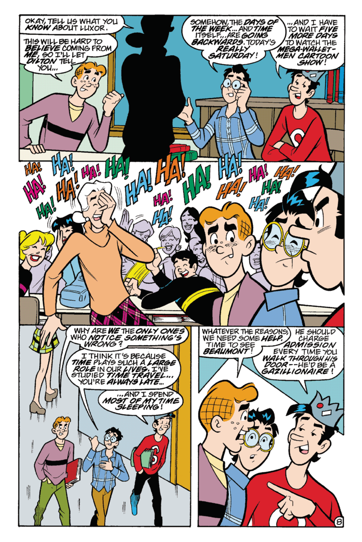 Read online Archie's Weird Mysteries comic -  Issue #20 - 10