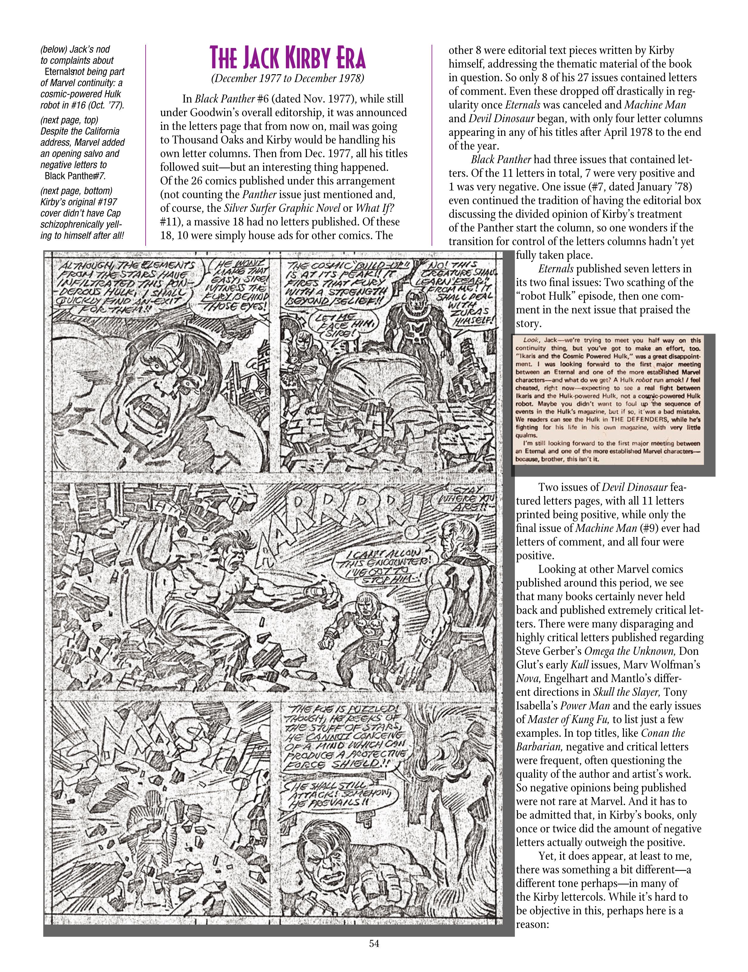 Read online The Jack Kirby Collector comic -  Issue #72 - 56