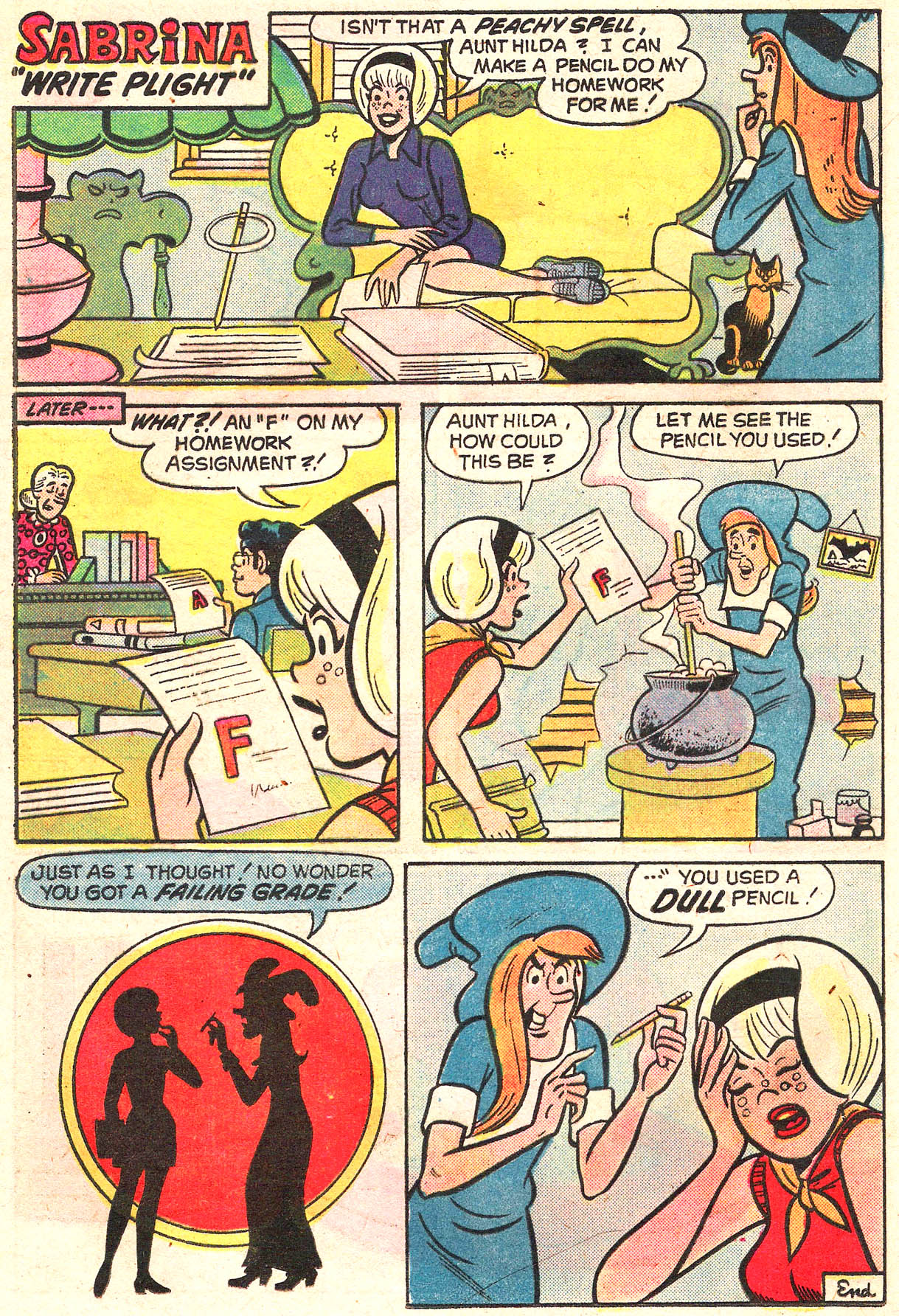 Read online Sabrina The Teenage Witch (1971) comic -  Issue #30 - 24