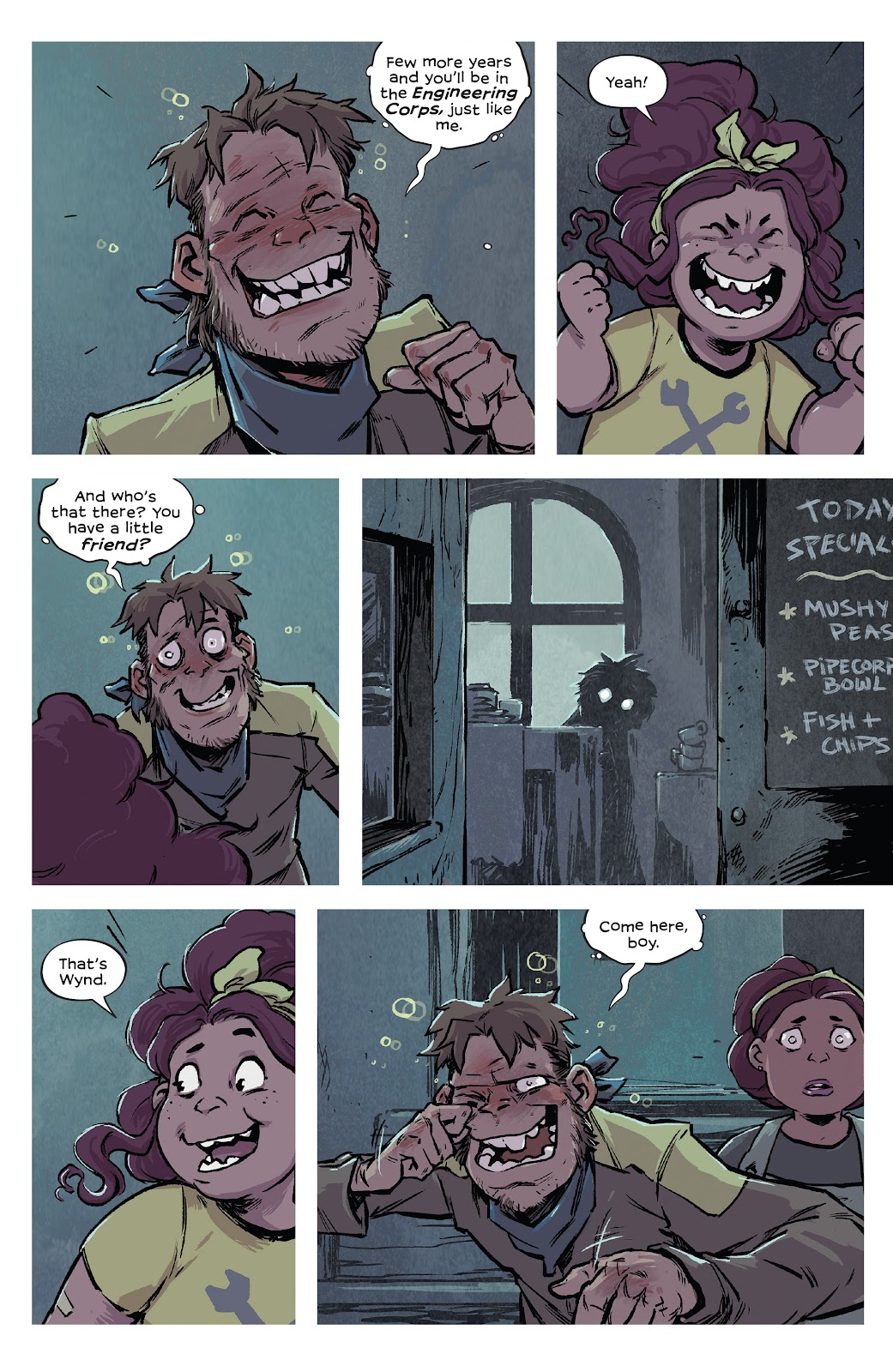 Wynd: The Throne In The Sky issue 1 - Page 5