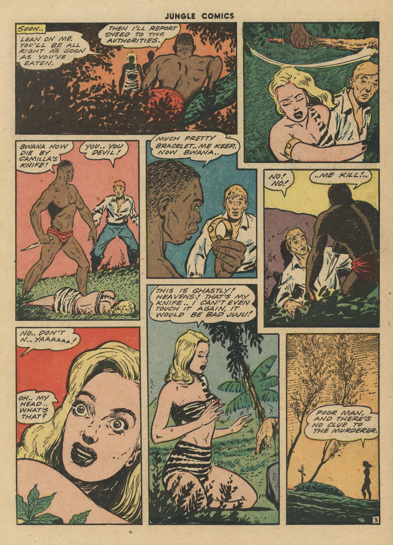 Read online Jungle Comics comic -  Issue #54 - 45