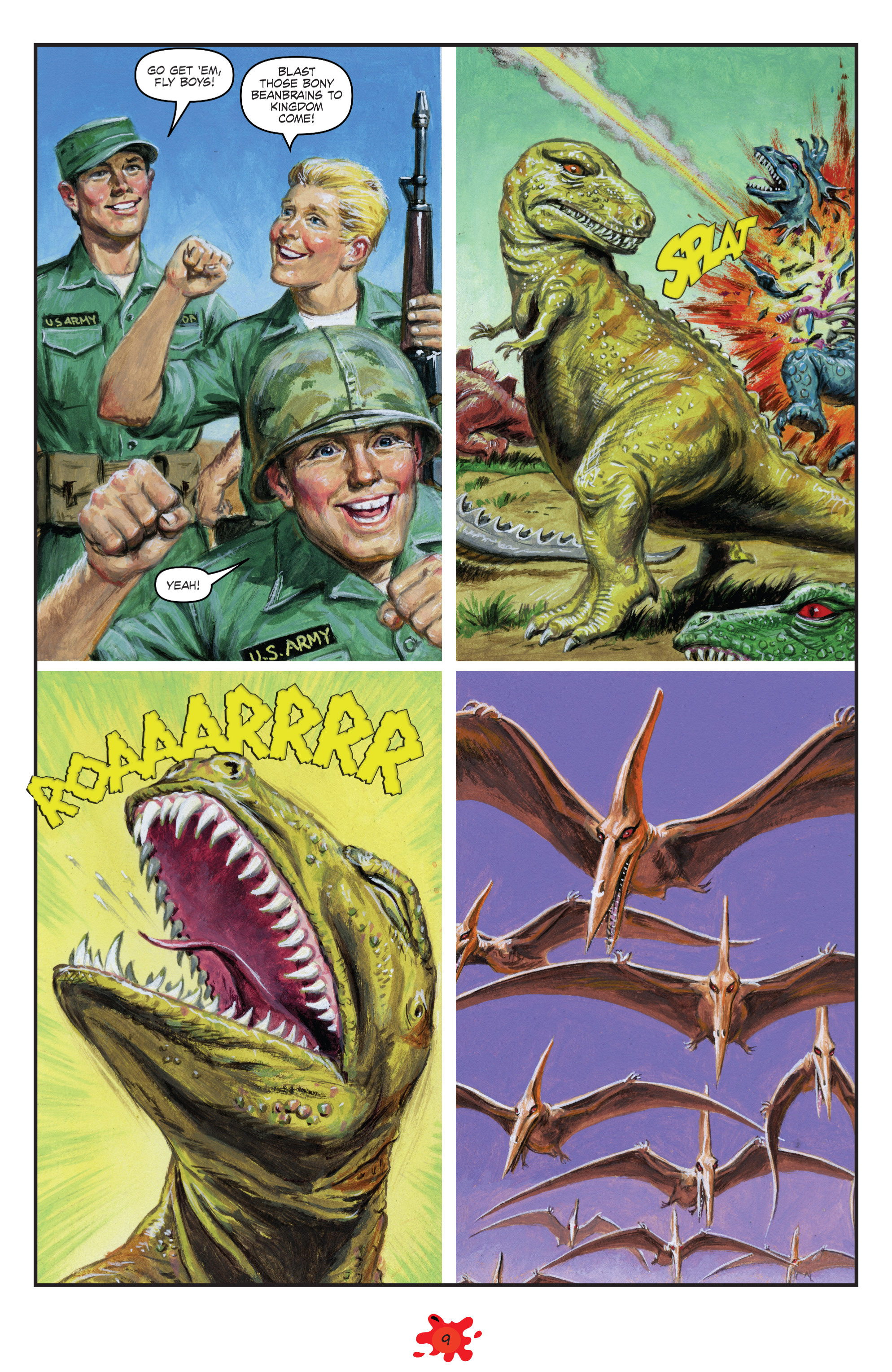 Read online Dinosaurs Attack! comic -  Issue #4 - 11