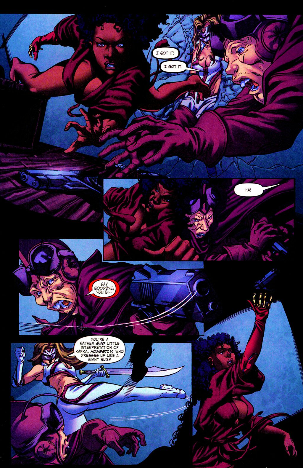 Read online Daughters of the Dragon comic -  Issue #4 - 8