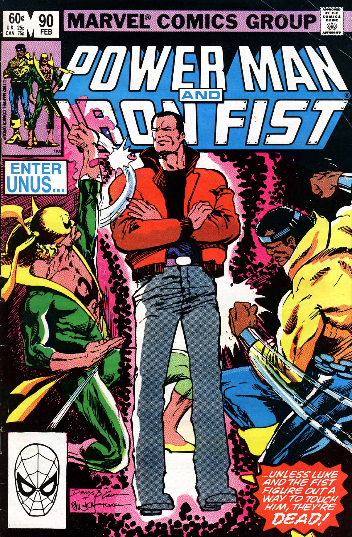 Read online Power Man and Iron Fist (1978) comic -  Issue #90 - 1