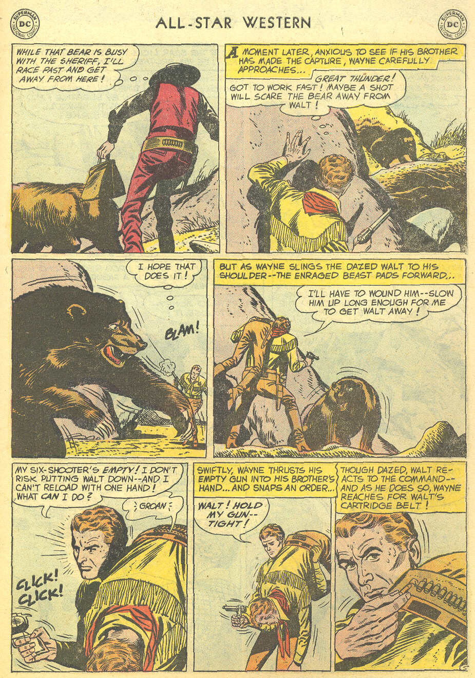 Read online All-Star Western (1951) comic -  Issue #95 - 7