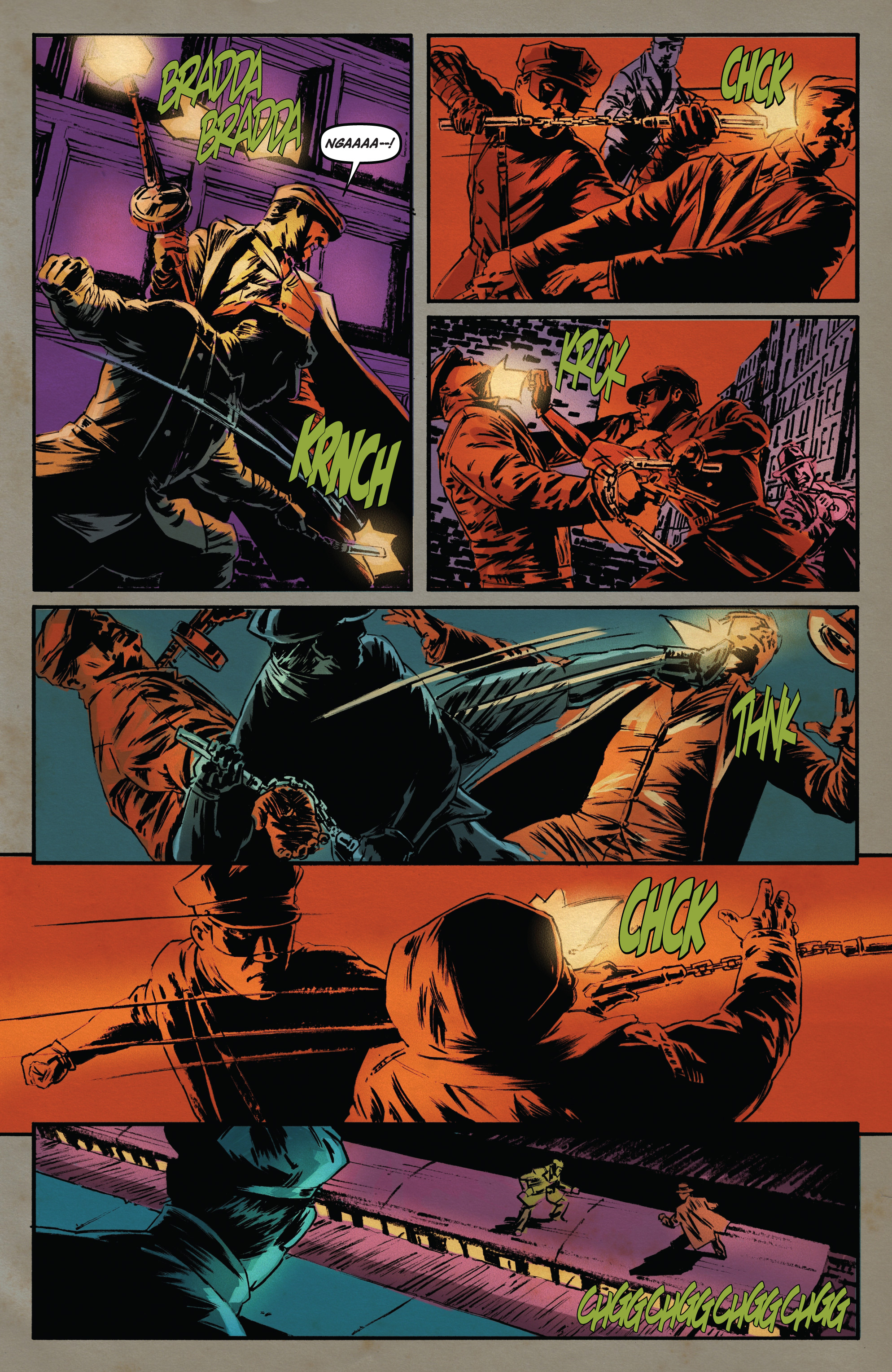 Read online Green Hornet: Year One comic -  Issue #6 - 18