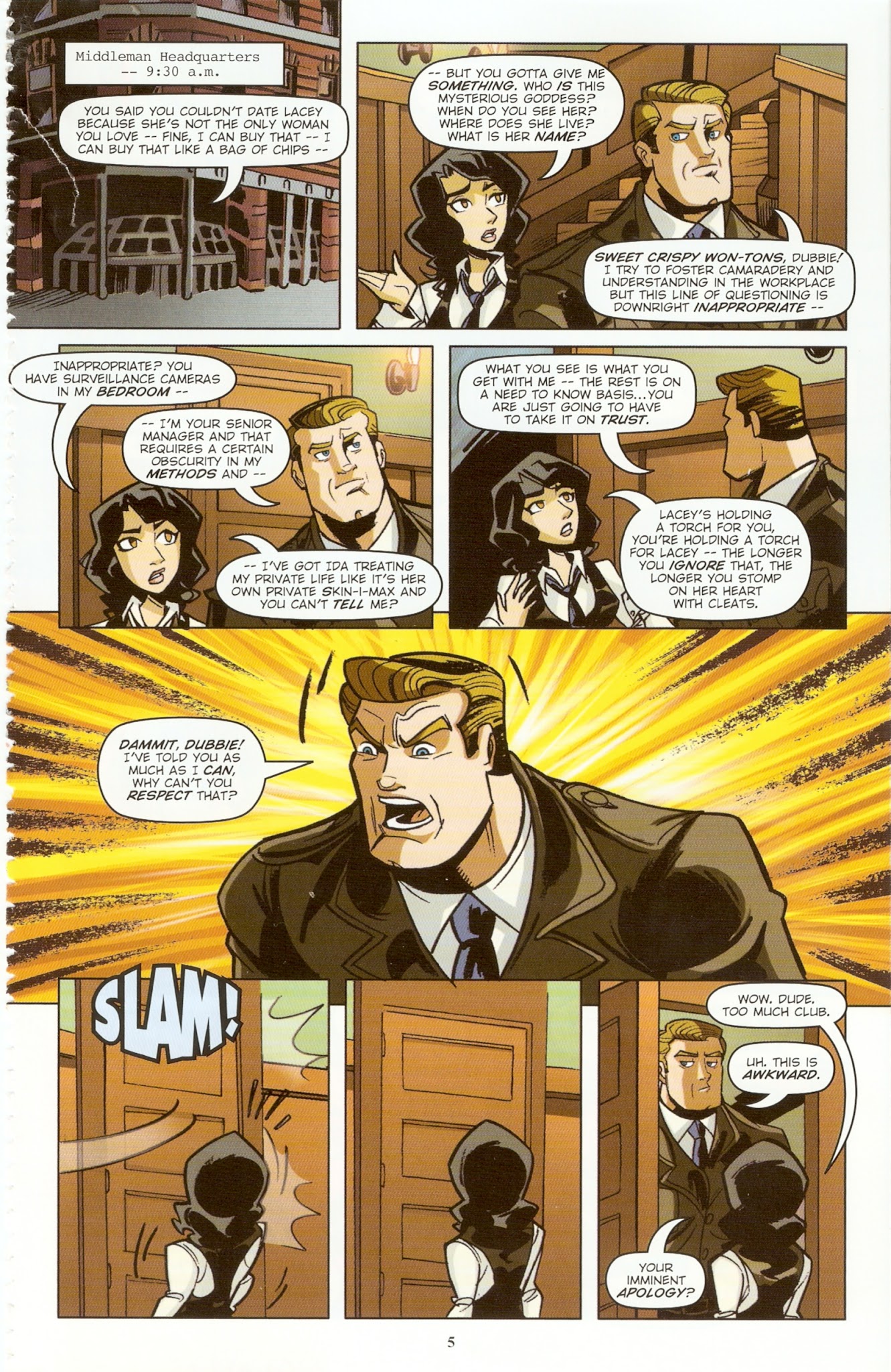 Read online The Middleman: The Doomsday Armageddon Apocalypse comic -  Issue # TPB - 10