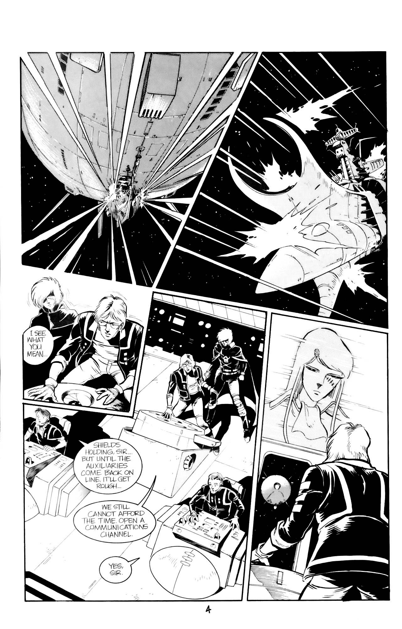 Read online Captain Harlock: Deathshadow Rising comic -  Issue #5 - 6