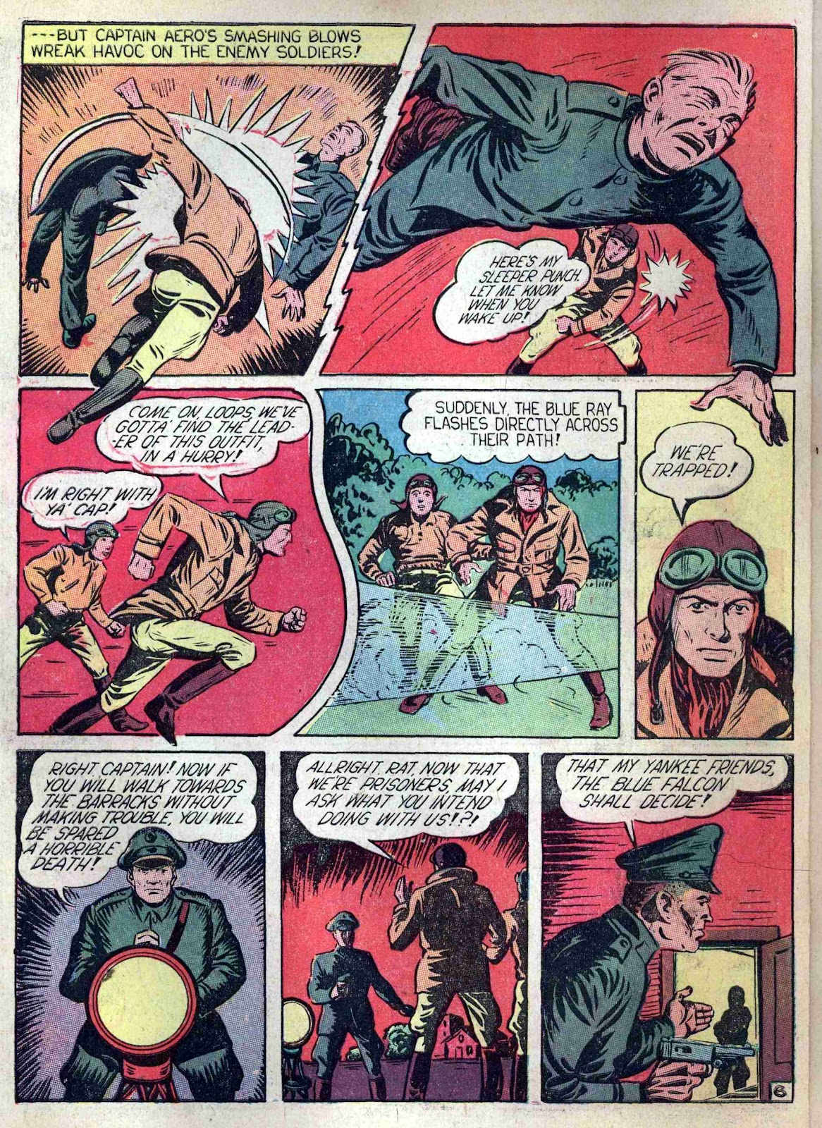 Captain Aero Comics issue 2 - Page 8