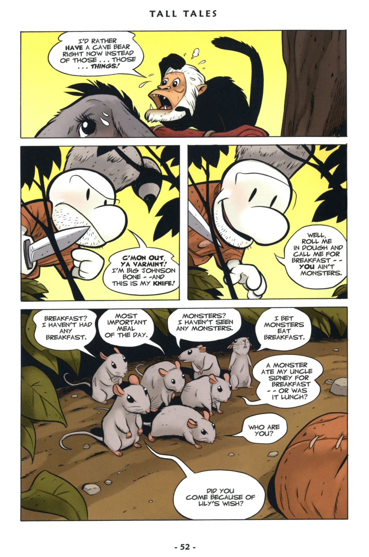 Read online Bone: Tall Tales comic -  Issue # TPB - 62