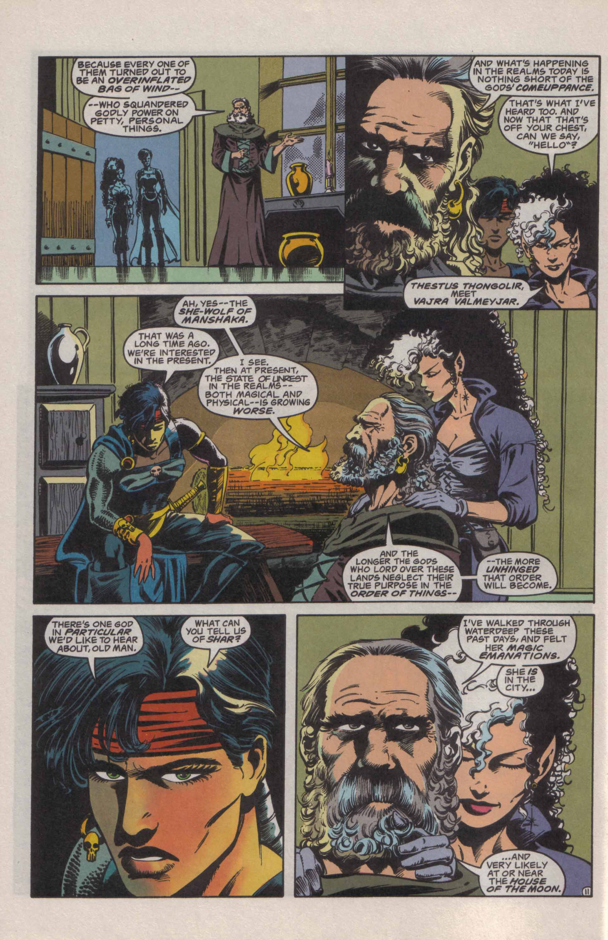 Read online Advanced Dungeons & Dragons comic -  Issue #21 - 12