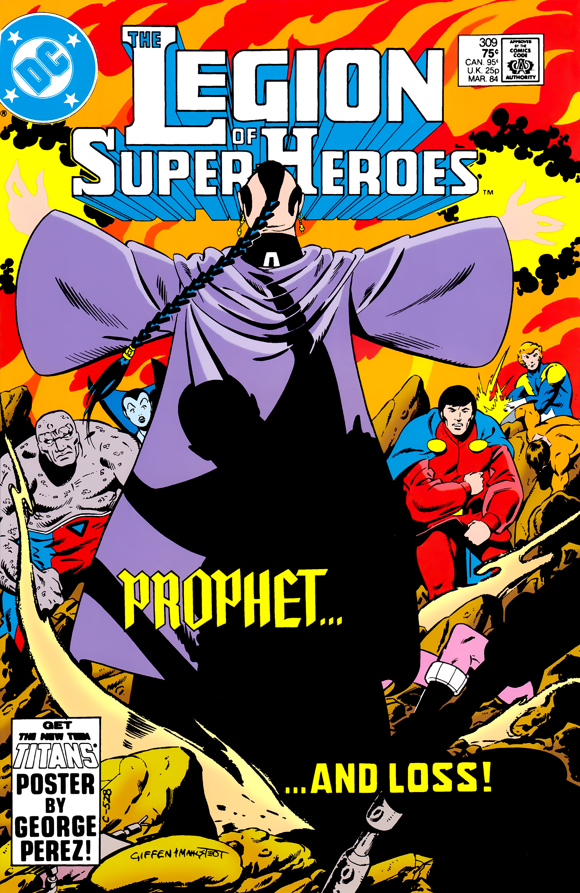 Read online Legion of Super-Heroes (1980) comic -  Issue #309 - 1