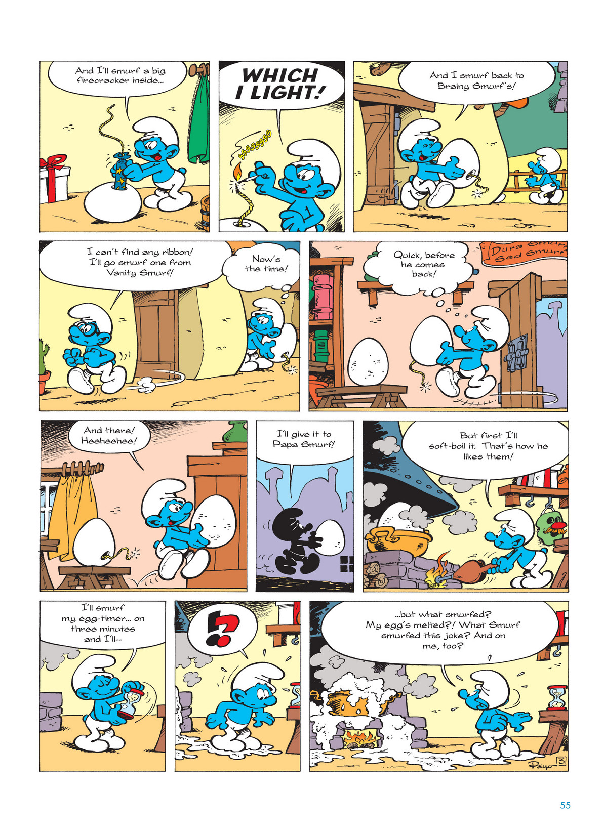 Read online The Smurfs comic -  Issue #12 - 55