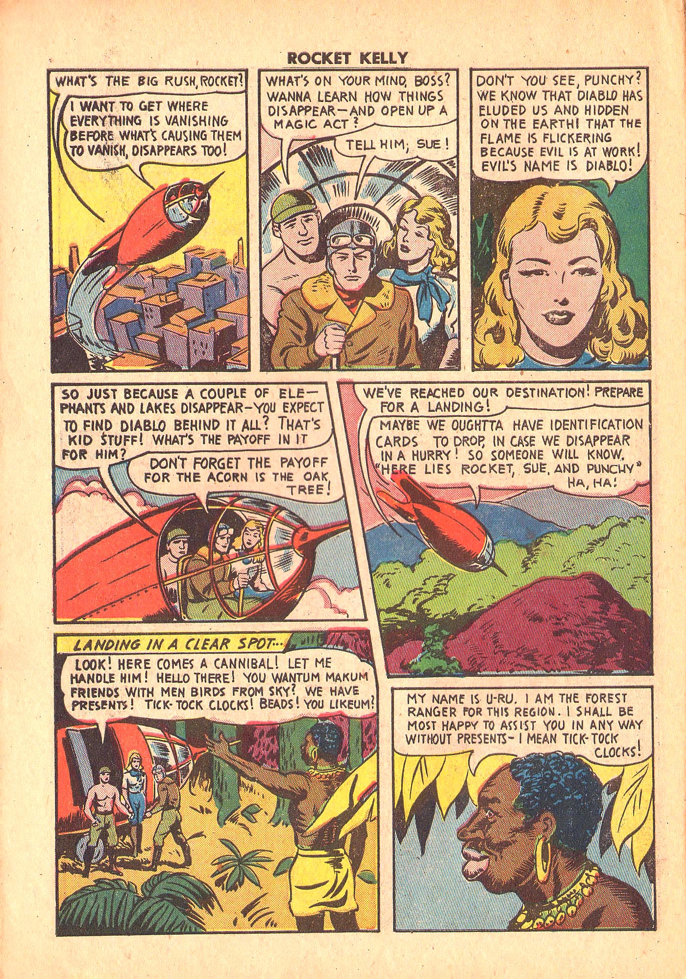 Read online Rocket Kelly (1945) comic -  Issue #1 - 30
