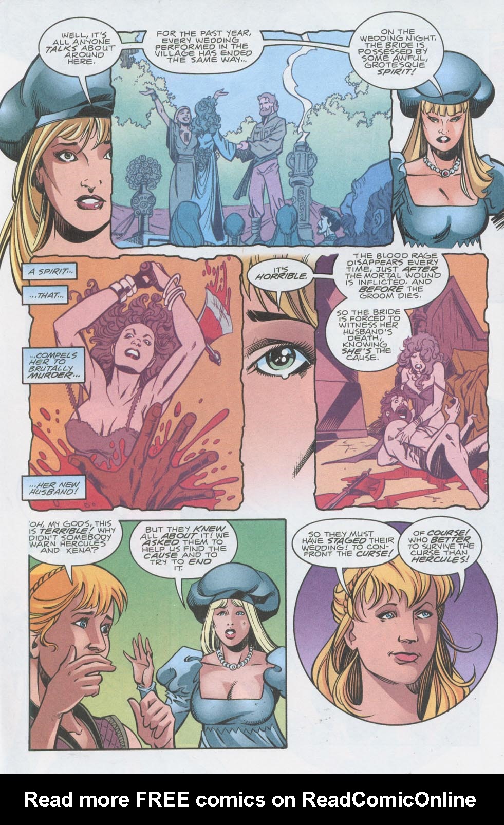 Read online The Marriage Of Hercules And Xena comic -  Issue # Full - 9