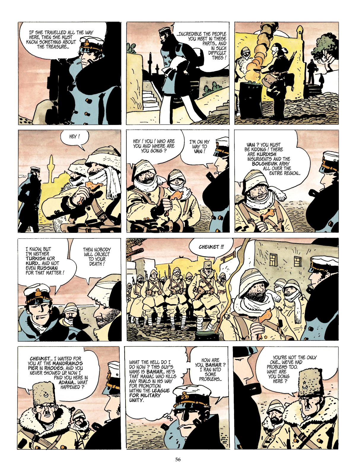 Read online Corto Maltese comic -  Issue # TPB 11 - 59