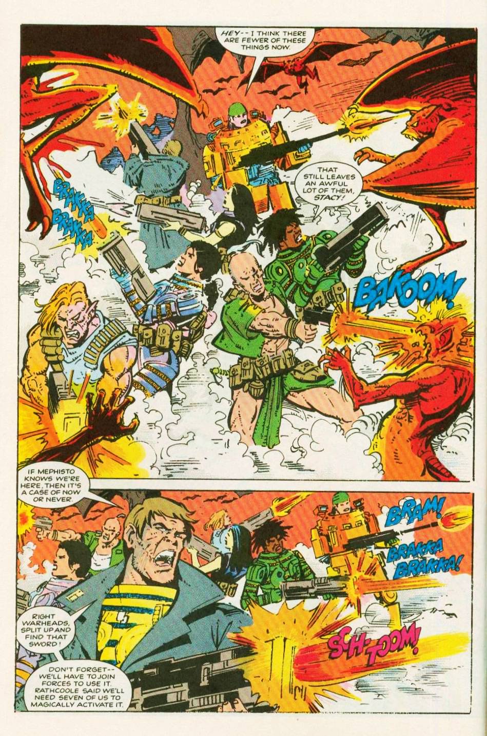 Read online Warheads comic -  Issue #10 - 10