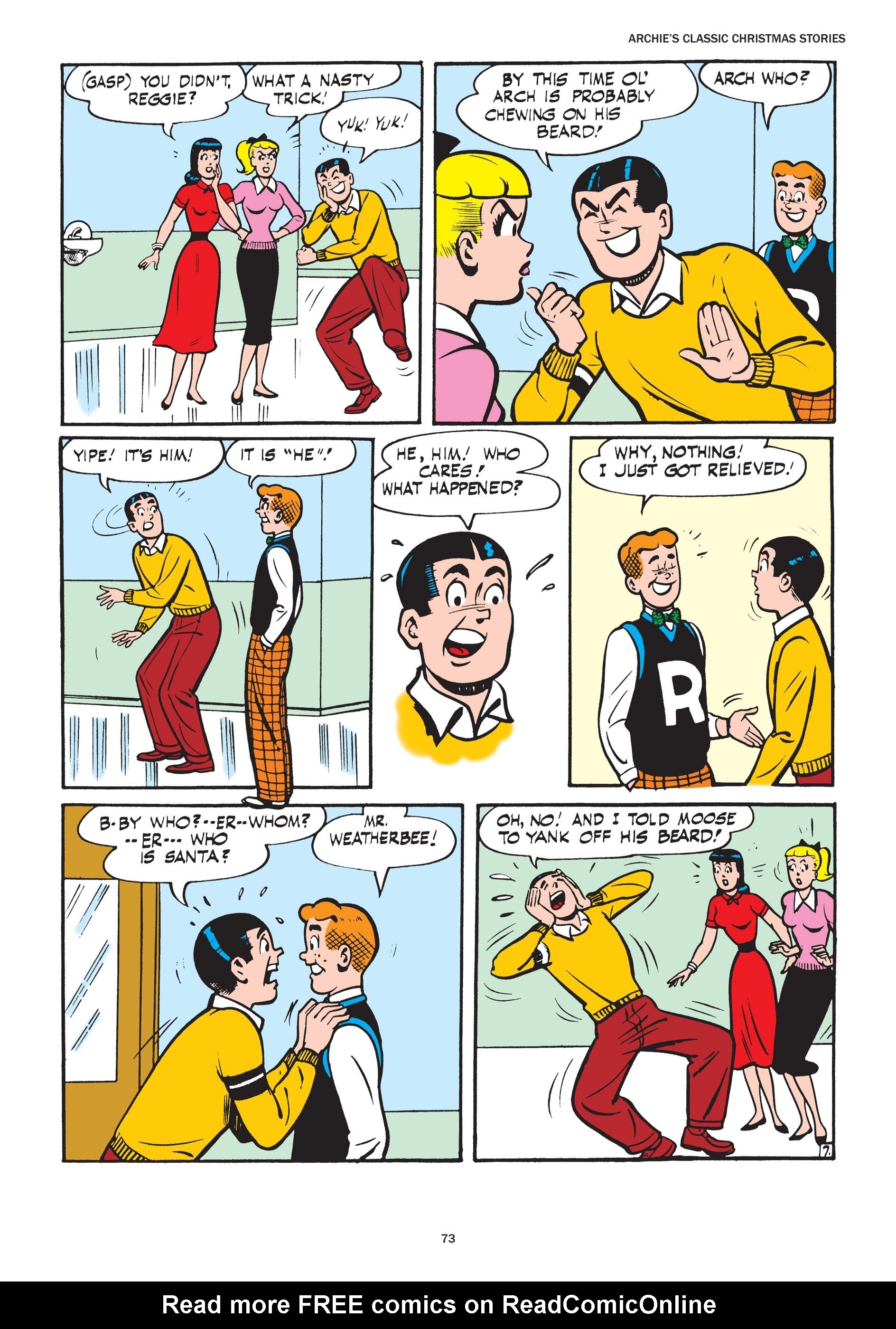 Read online Archie's Classic Christmas Stories comic -  Issue # TPB - 74