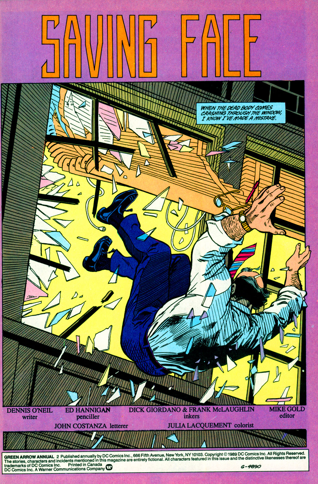 Green Arrow (1988) issue Annual 2 - Page 2
