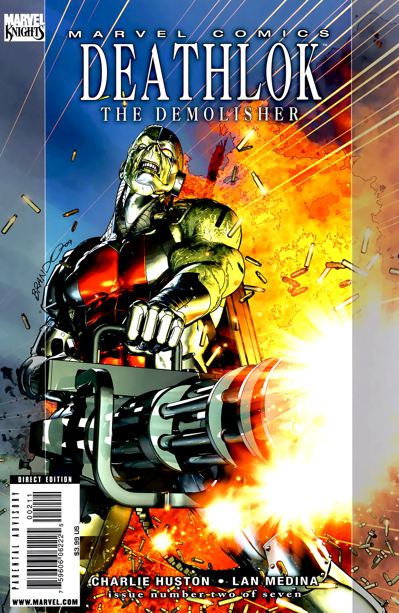 Read online Deathlok (2010) comic -  Issue #2 - 1