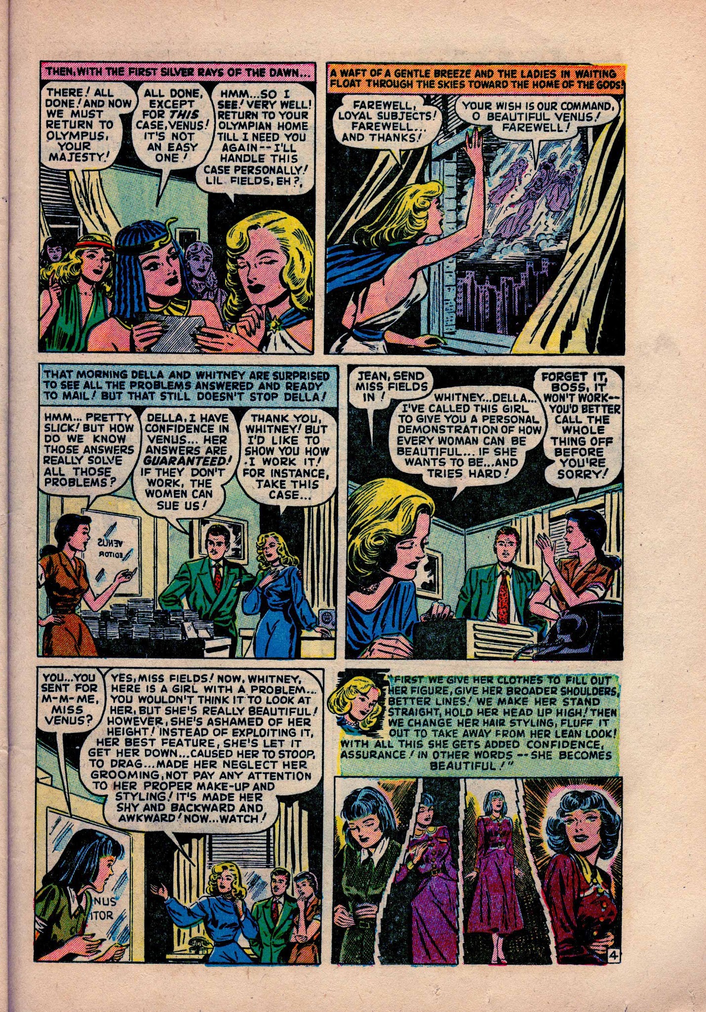 Read online Venus (1948) comic -  Issue #9 - 37