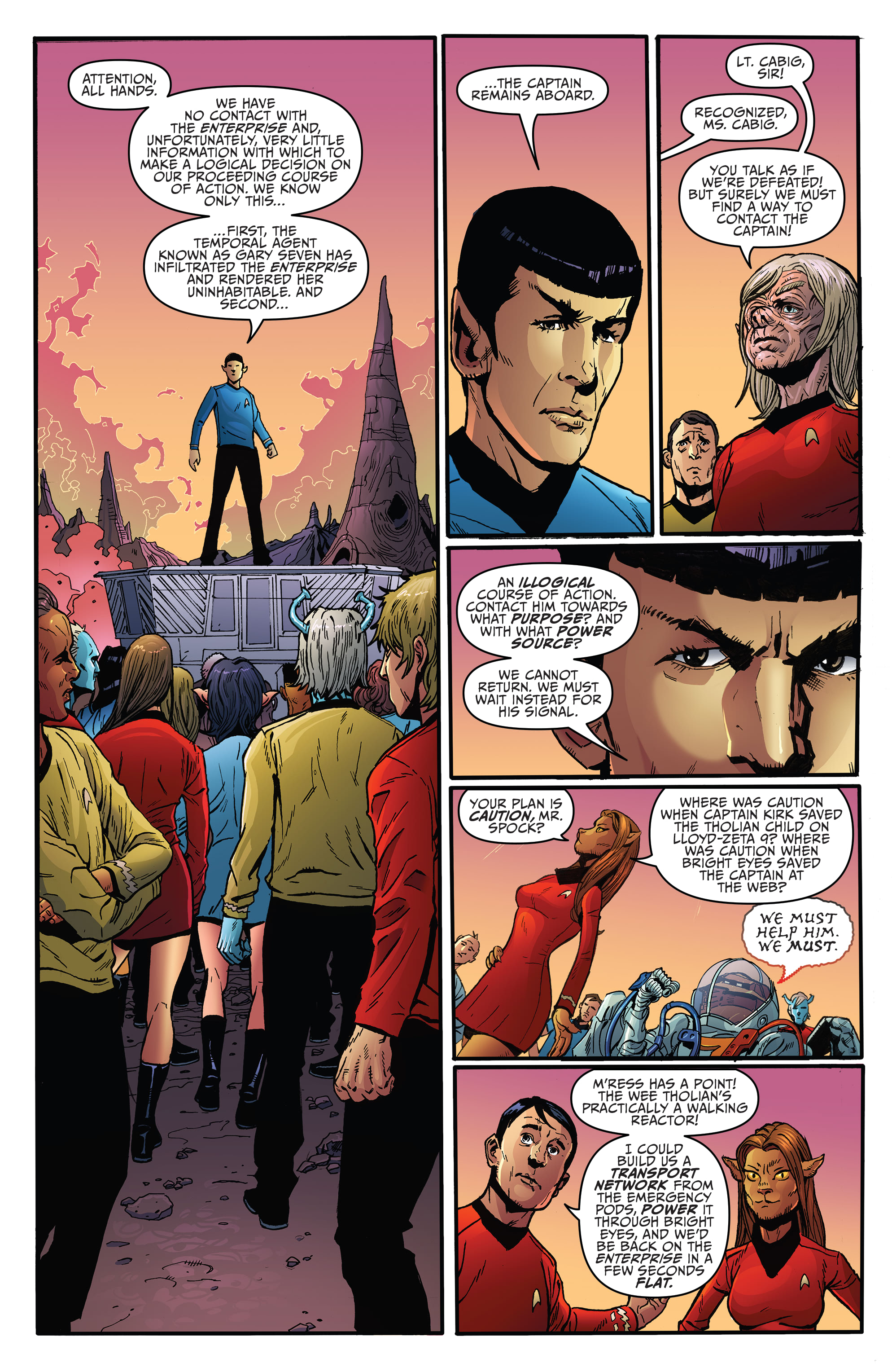 Read online Star Trek: Year Five comic -  Issue #12 - 7