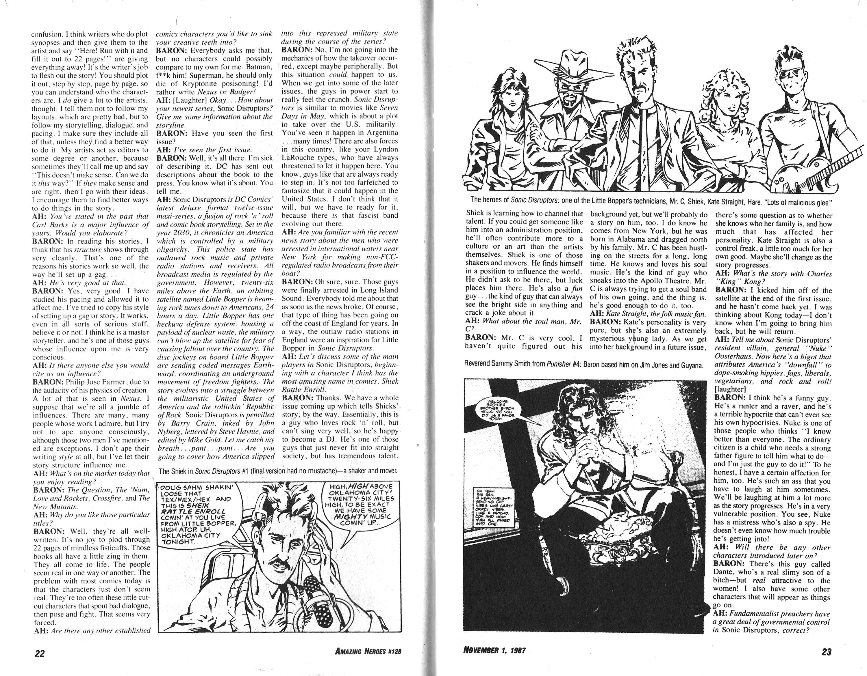Read online Amazing Heroes comic -  Issue #128 - 12
