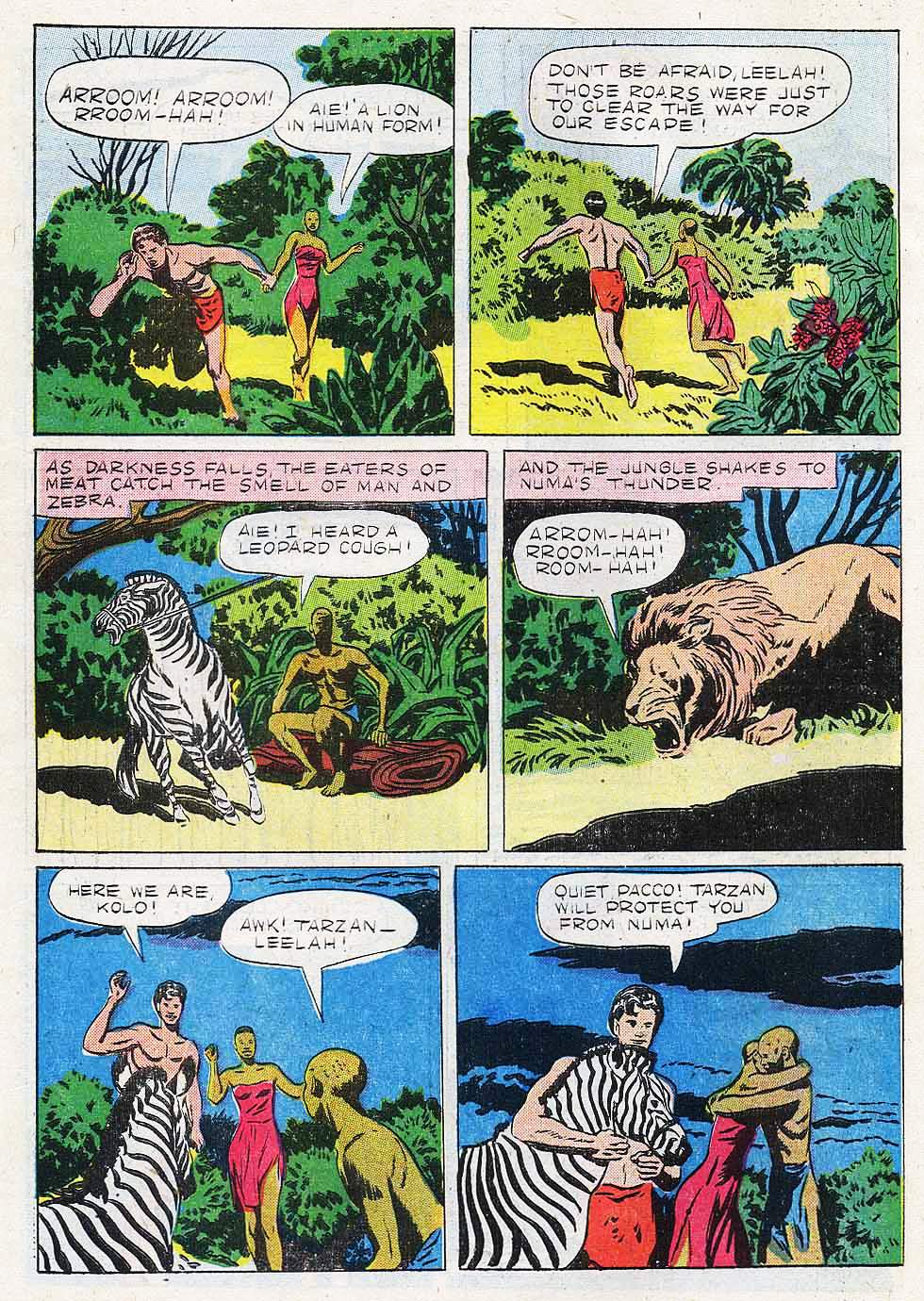 Read online Tarzan (1948) comic -  Issue #12 - 10