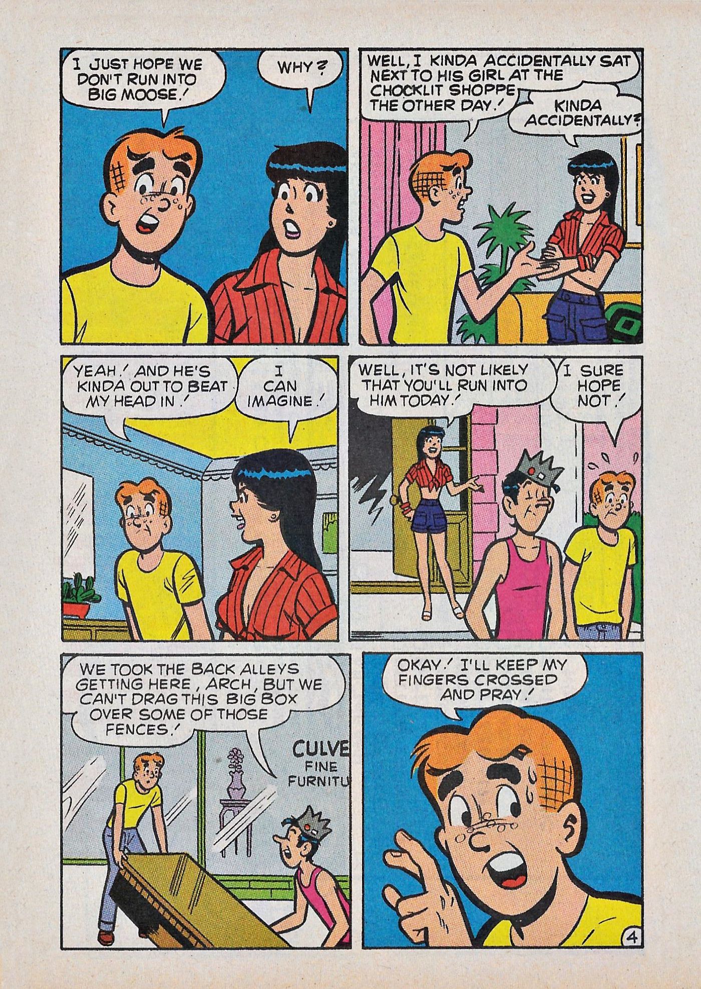 Read online Betty and Veronica Digest Magazine comic -  Issue #56 - 84