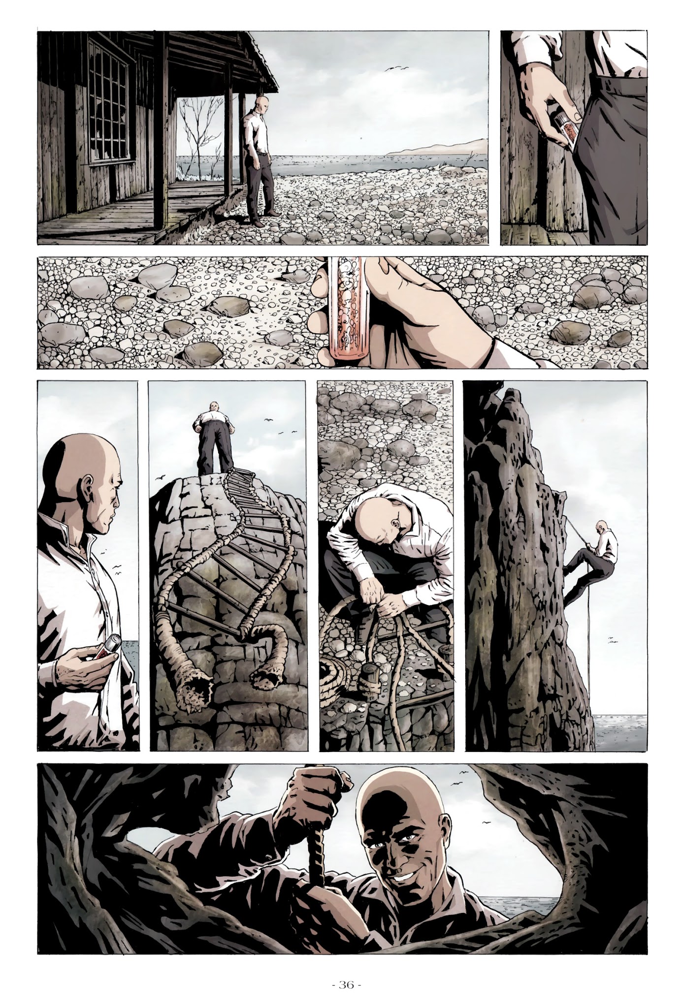 Read online Mister Hyde contre Frankenstein comic -  Issue #2 - 37